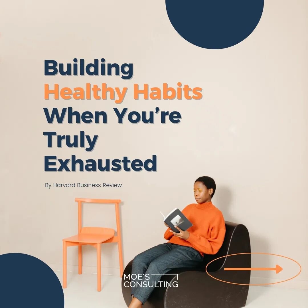 How do you form new habits when you&rsquo;re exhausted? 🤔

The key is to start small, to take a gentle, whole-person approach to long-term change. Take it slowly and steadily, moving forward but not putting too much pressure on yourself at any one t