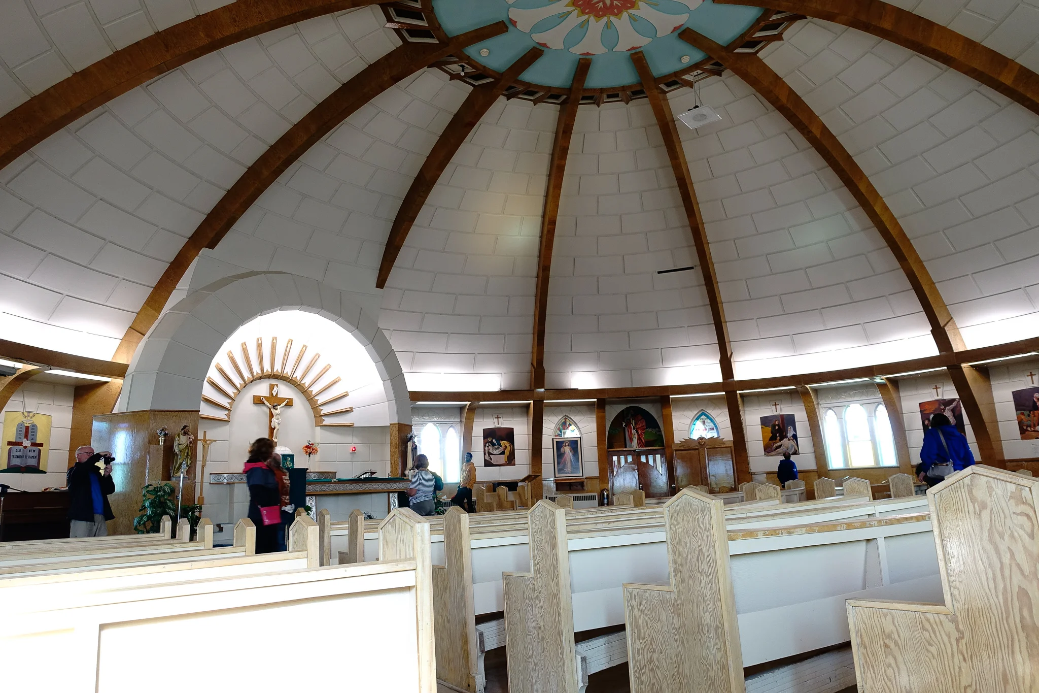 OUR LADY OF VICTORY CHURCH, BETTER KNOWN AS THE IGLOO CHURCH, ON ACCOUNT OF IT HAVING BEEN BUILT IN THE SHAPE OF AN IGLOO.