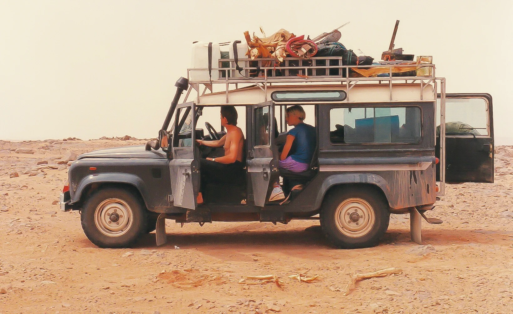 ARE WE REALLY EQUIPPED FOR THIS 1,000-KILOMETRE DESERT PISTE?