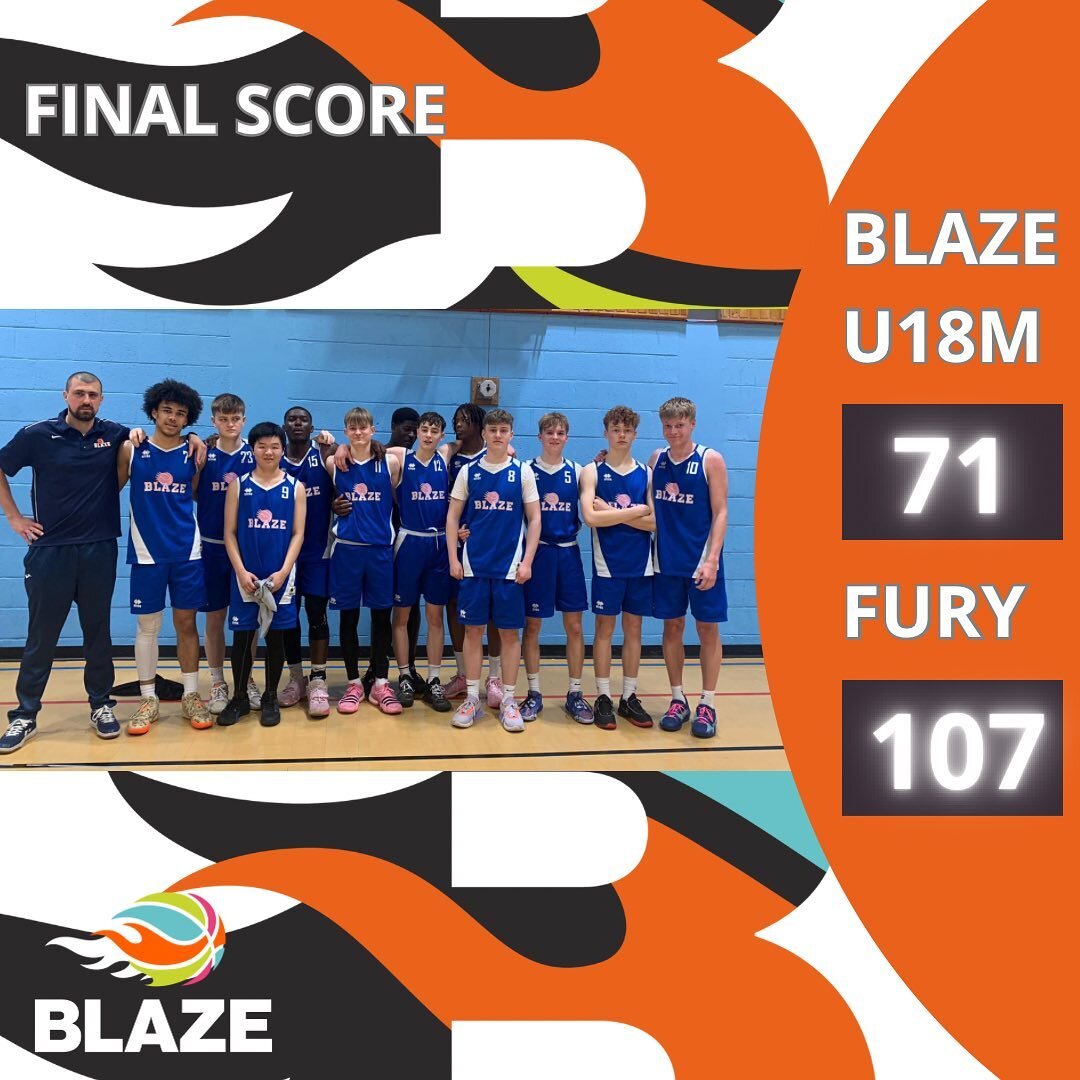 U18s lose out to Fury in playoff semi finals

#weplaytogether #goblaze #blaze