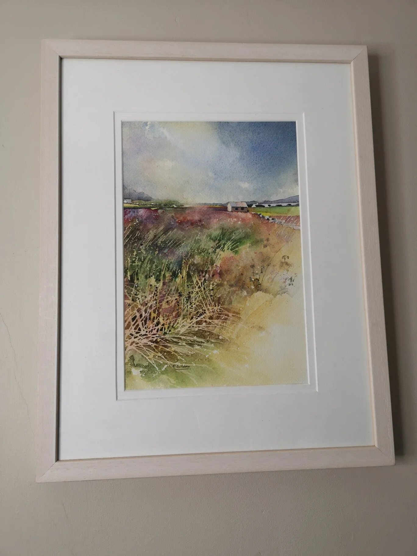 Liz Autumn Field Buncrana framed.jpg