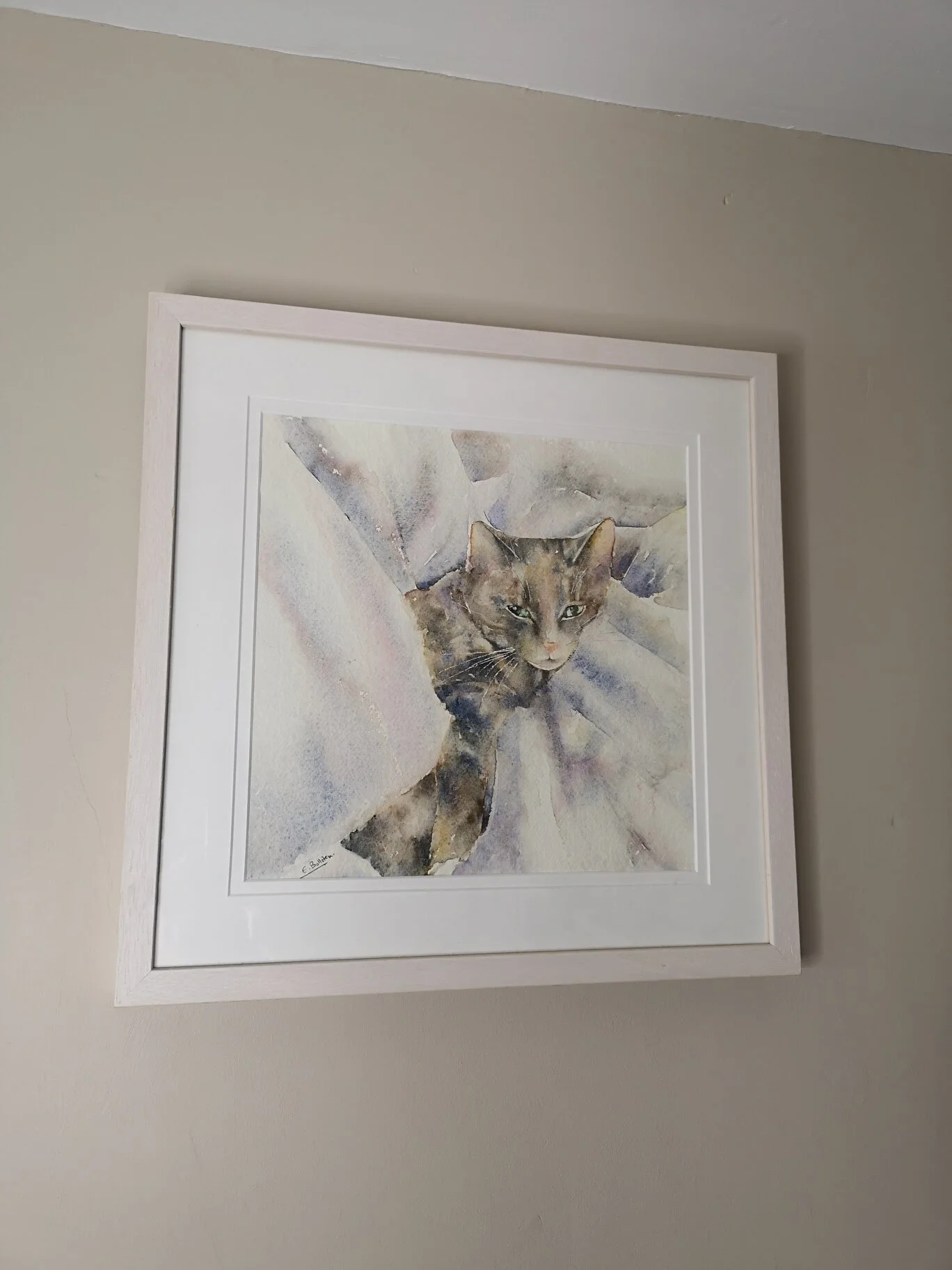 Liz no place like home orig framed.jpg