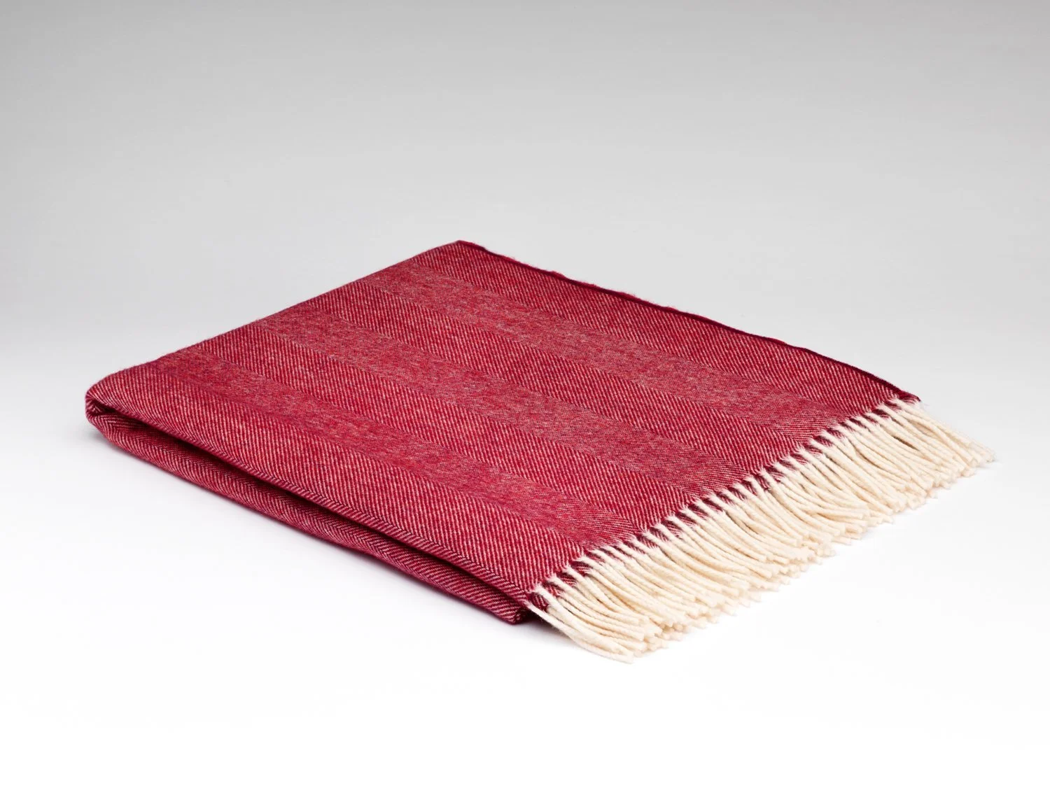 Spotted Cranberry Throw