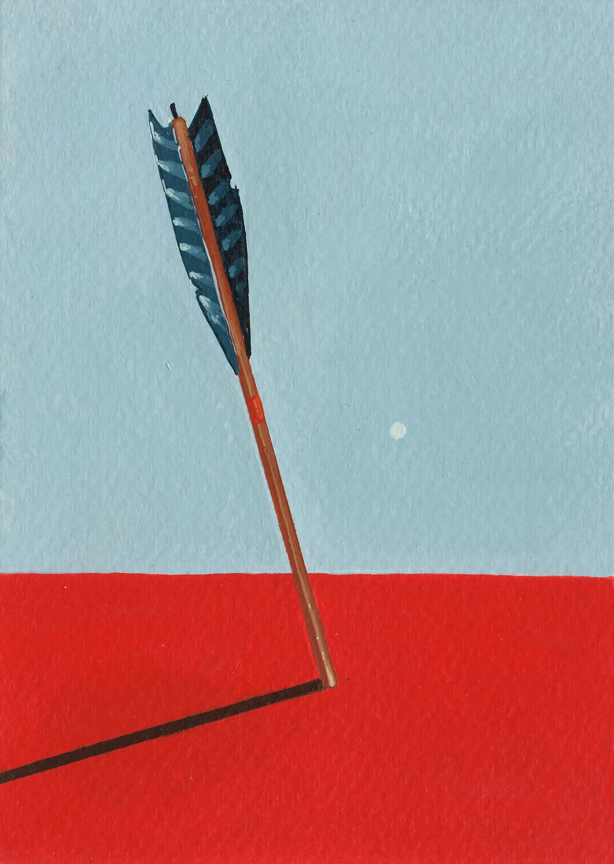 Lot 30 - Sunset (Acrylic) by Ape Seven sold for £200