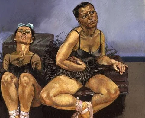 Paula Rego, Dancing Ostriches