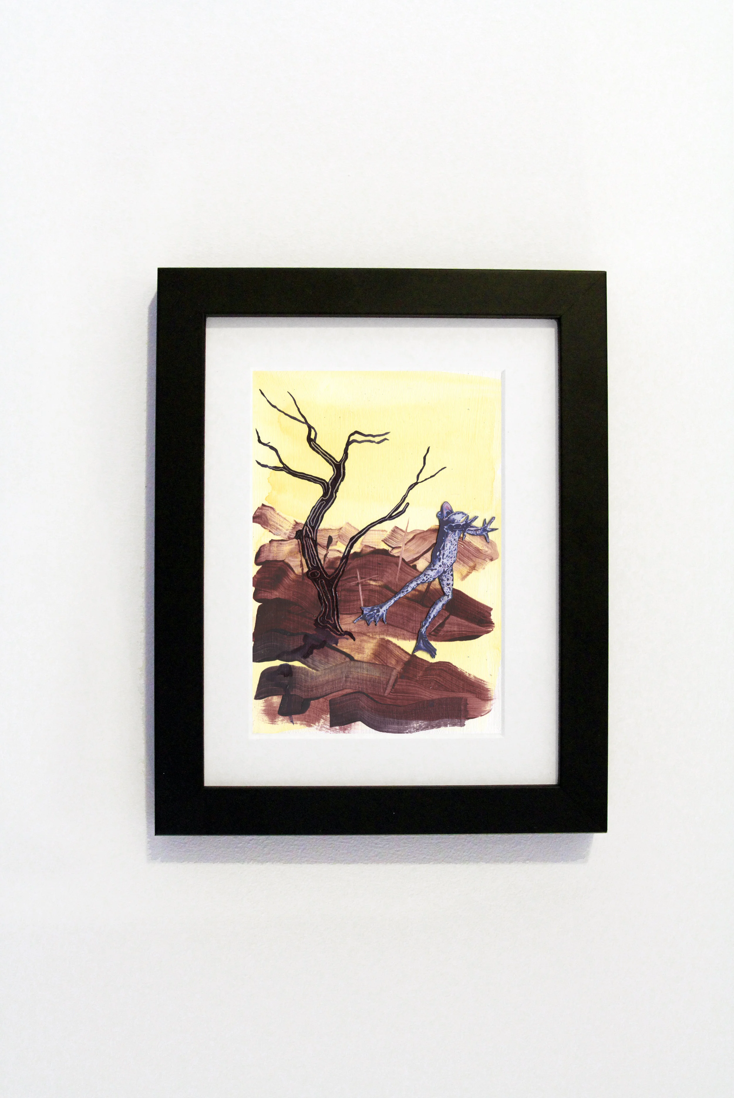 Yellow Frog Black Frame.jpg