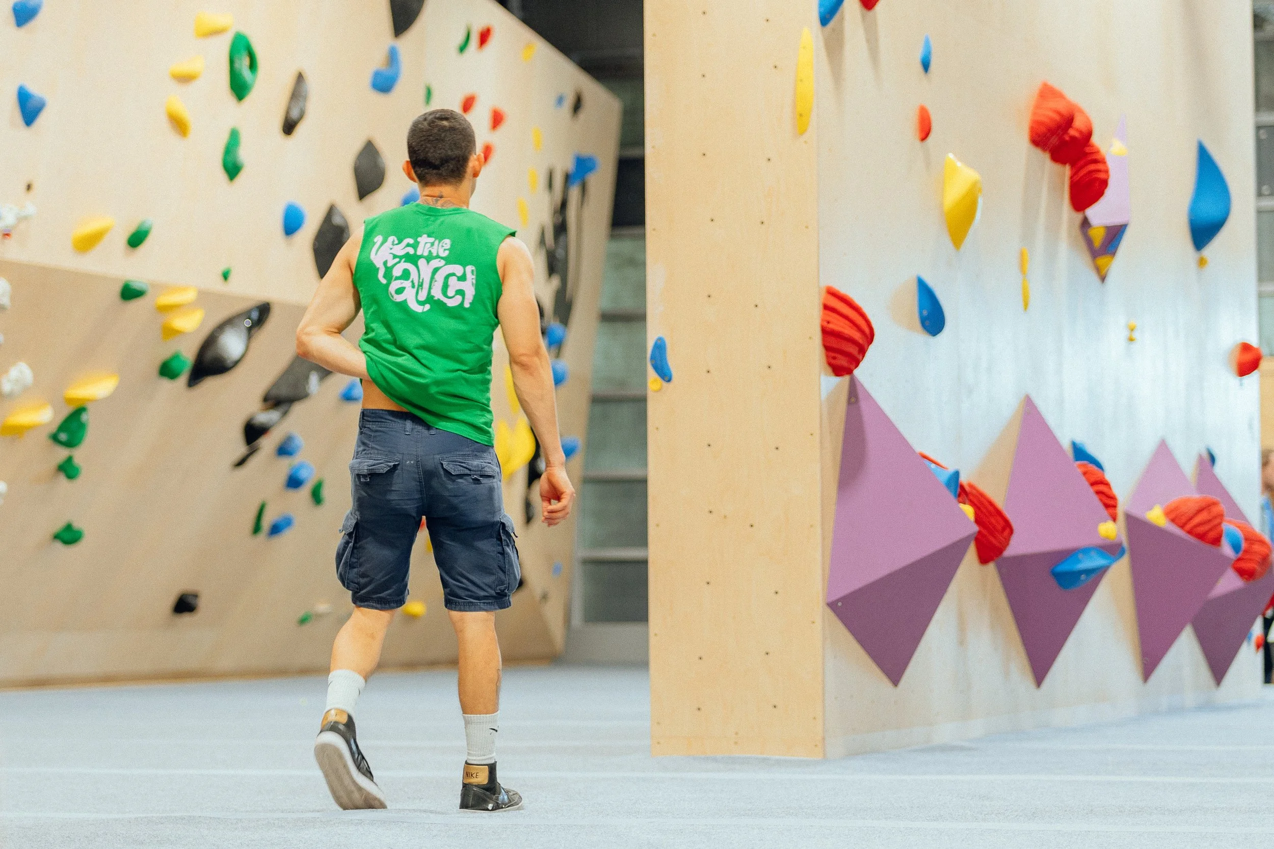 Surrey Quays (Canada Water SE16) — The Arch Climbing Wall London indoor bouldering centres