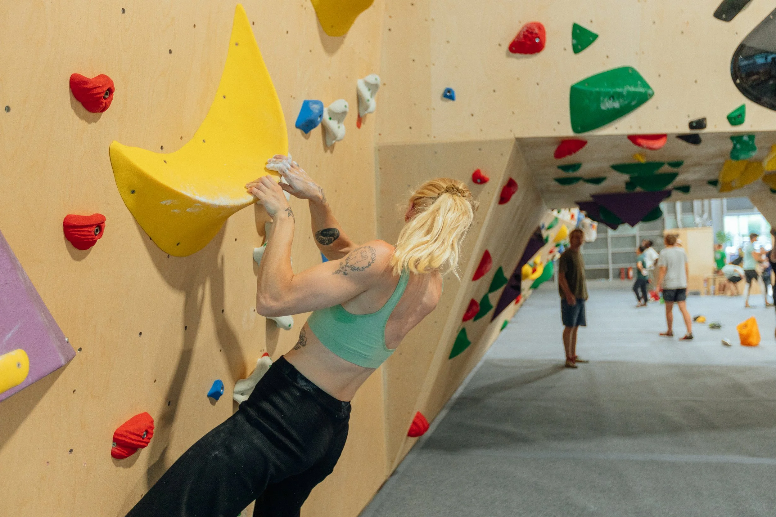 Surrey Quays (Canada Water SE16) — The Arch Climbing Wall London indoor bouldering centres