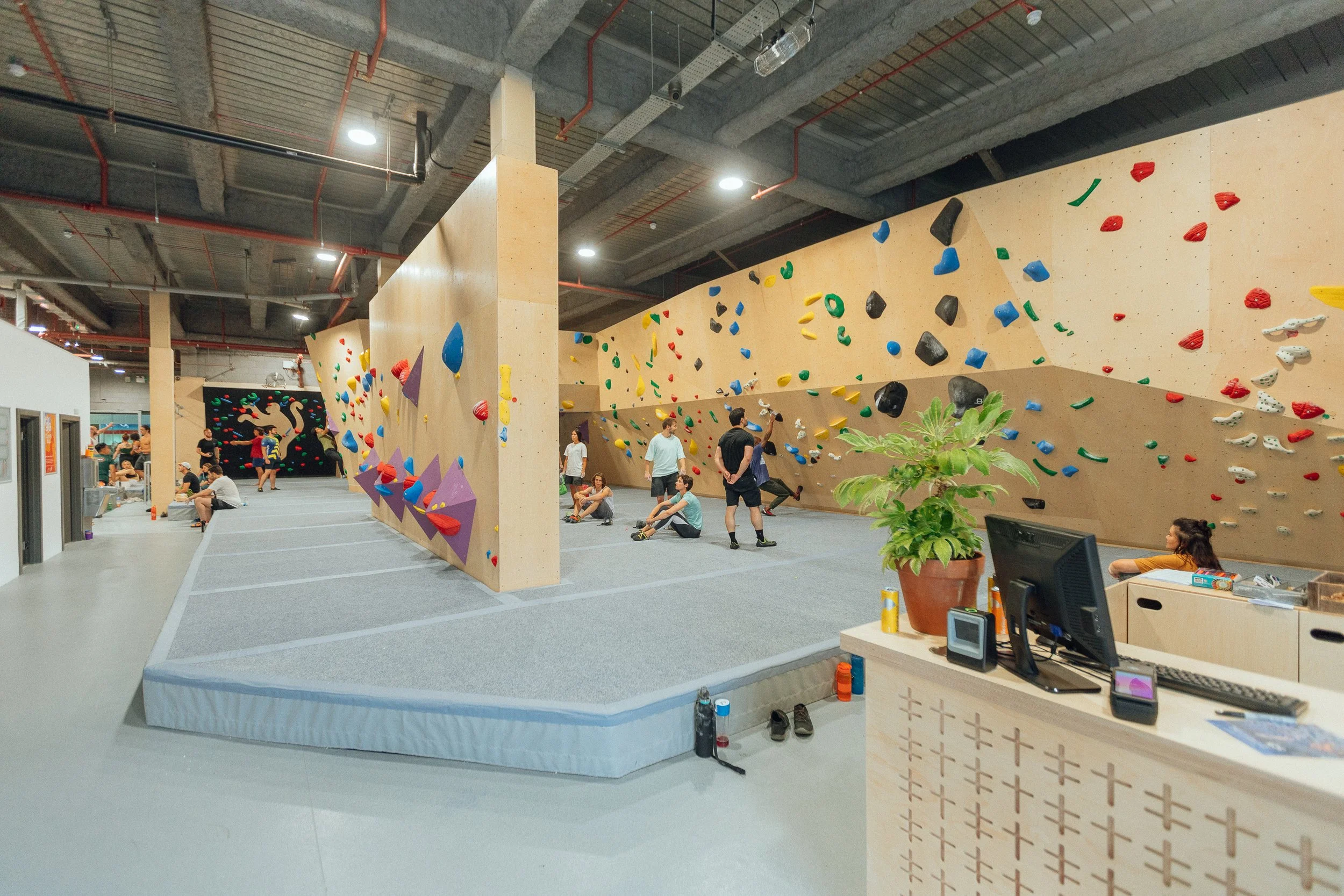 Surrey Quays (Canada Water SE16) — The Arch Climbing Wall London