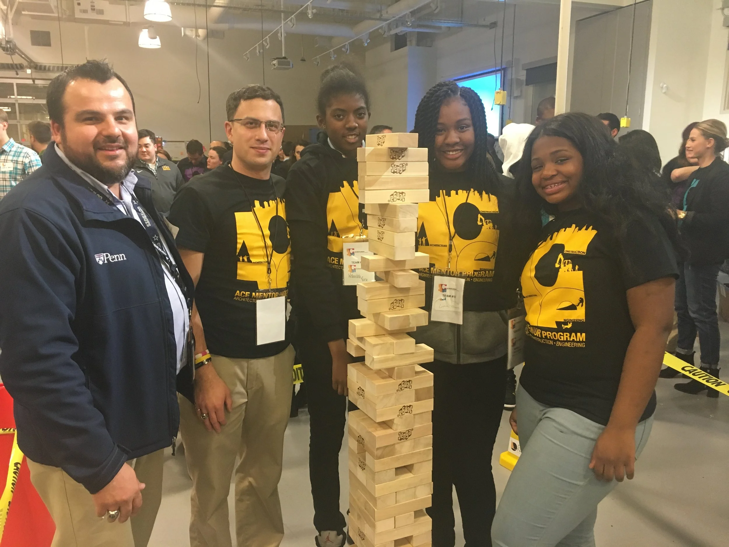 Wick Fisher White Participates in 1st Annual ACE Mentor Giant Jenga Competition