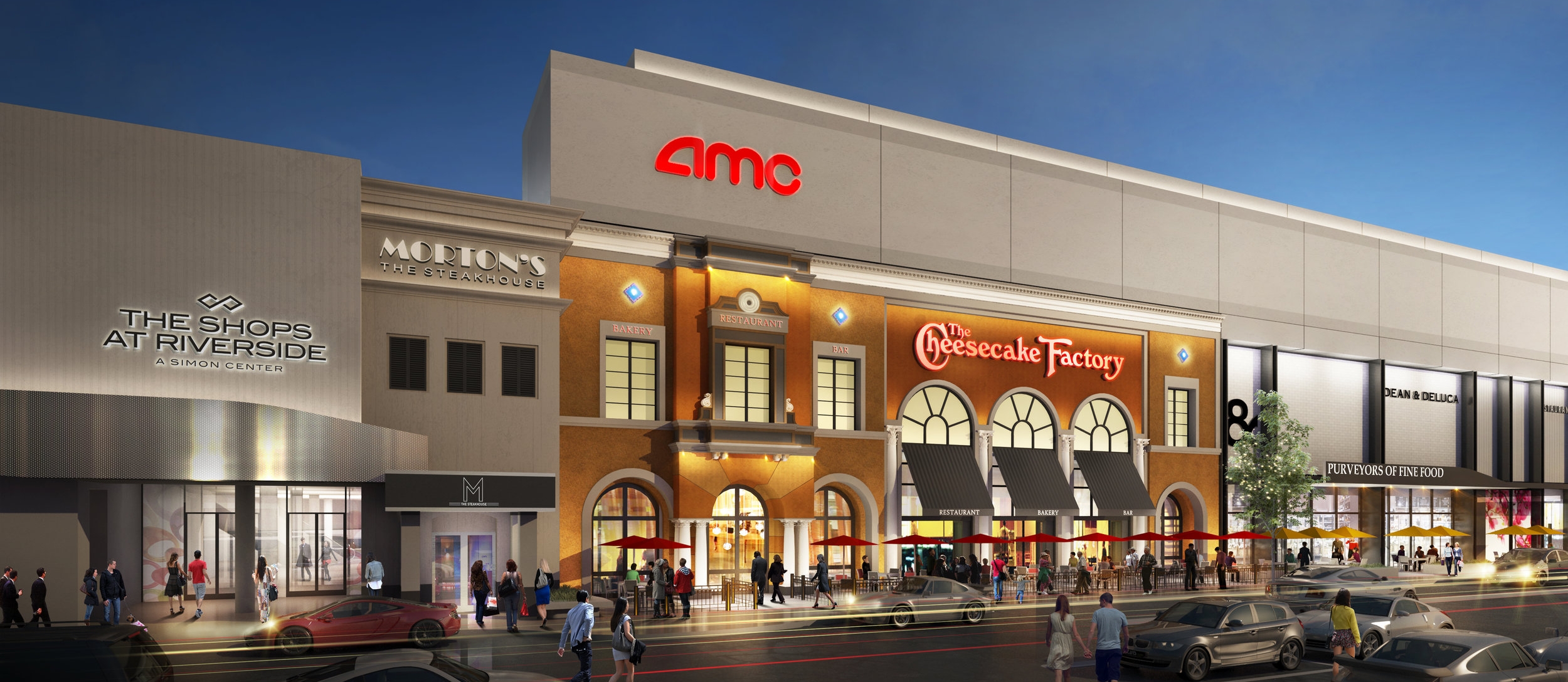 Shops at Riverside - Phase I New AMC Theater — Wick Fisher White