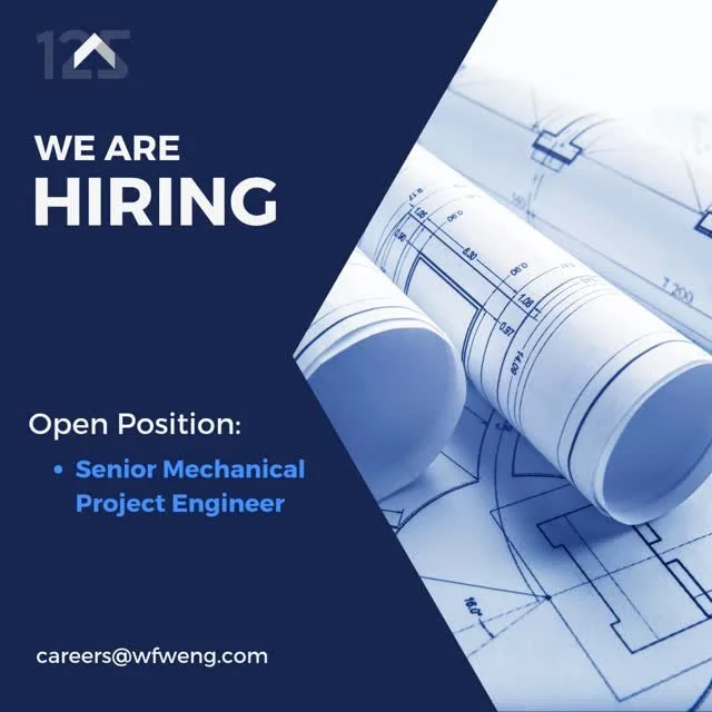 We're Hiring!

Wick Fisher White is looking for a Senior Mechanical Project Engineer to join our team.

This is an opportunity to work on impactful building systems projects while collaborating with a team known for delivering thoughtful, high-qualit