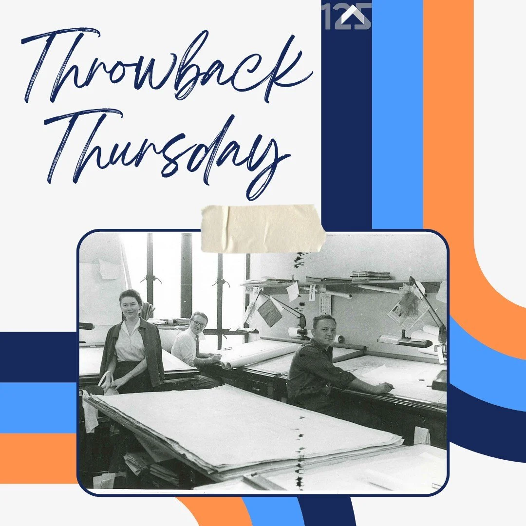 Throwback Thursday 📐

From pencils and drafting tables to digital models and advanced building systems, engineering has come a long way.

This historic photo captures a moment from an earlier era at Wick Fisher White, when every line was drawn by ha