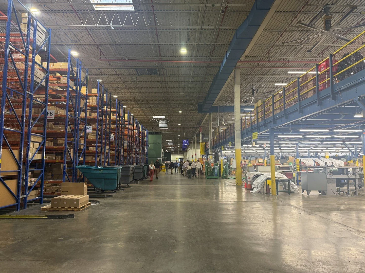 Wick Fisher White had the pleasure of joining IFMA Greater Philadelphia Chapter for a tour of the American Honda Motor Co. facility.

It was interesting to get a behind-the-scenes look at the many operations that support the Honda brand, including a 