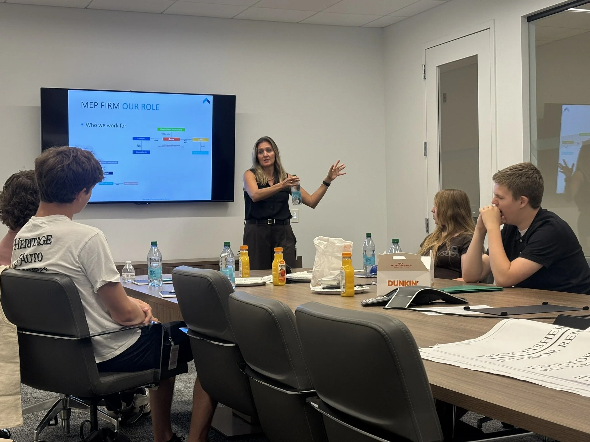 Wick Fisher White Welcomed Students For High School Insights Day