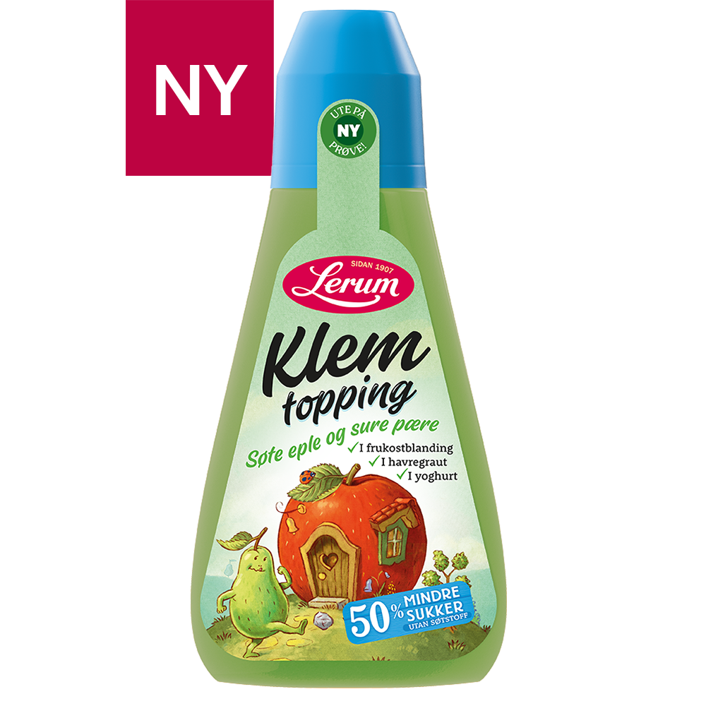 KLEM Topping Søte eple og sure pære