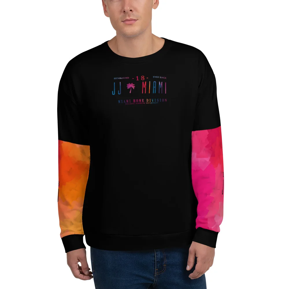 Black_background_Logo_JJ_Miami_official_colorfull_Kubism_JJ_Miami_Palm_Cut__mockup_Front_Mens_White.jpg