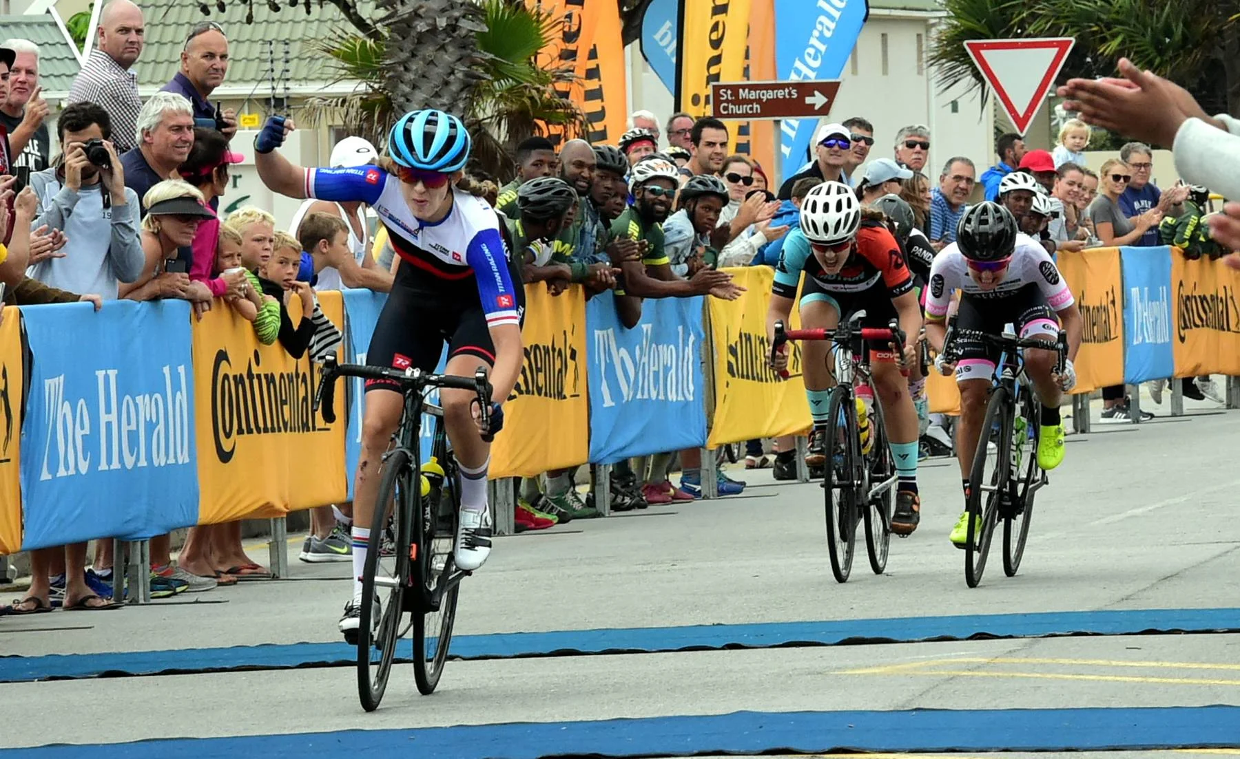 Spectators make the day for tour riders