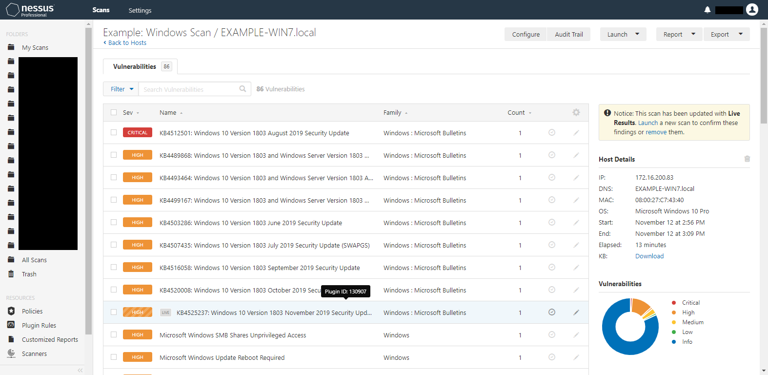 Advanced Vulnerability Assessment with Nessus Professional