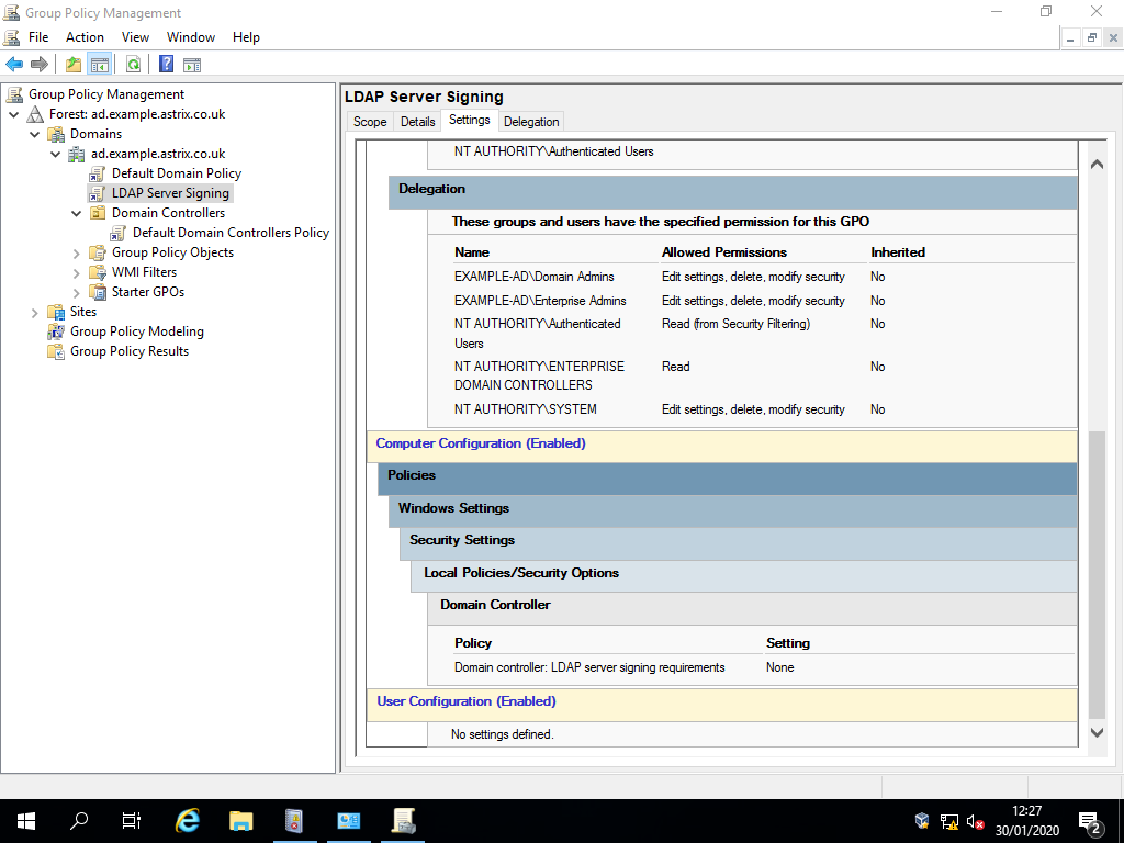 How to set up secure LDAP for Active Directory — Astrix