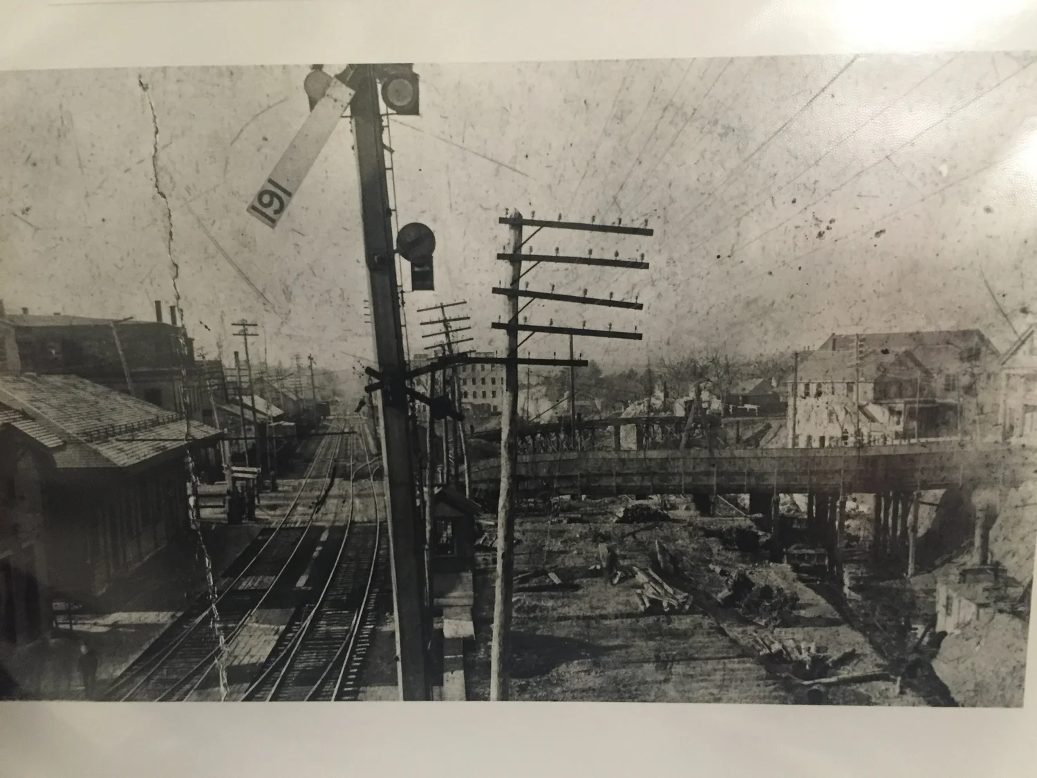 The "invisible" Natick Center train station — Natick Historical Society