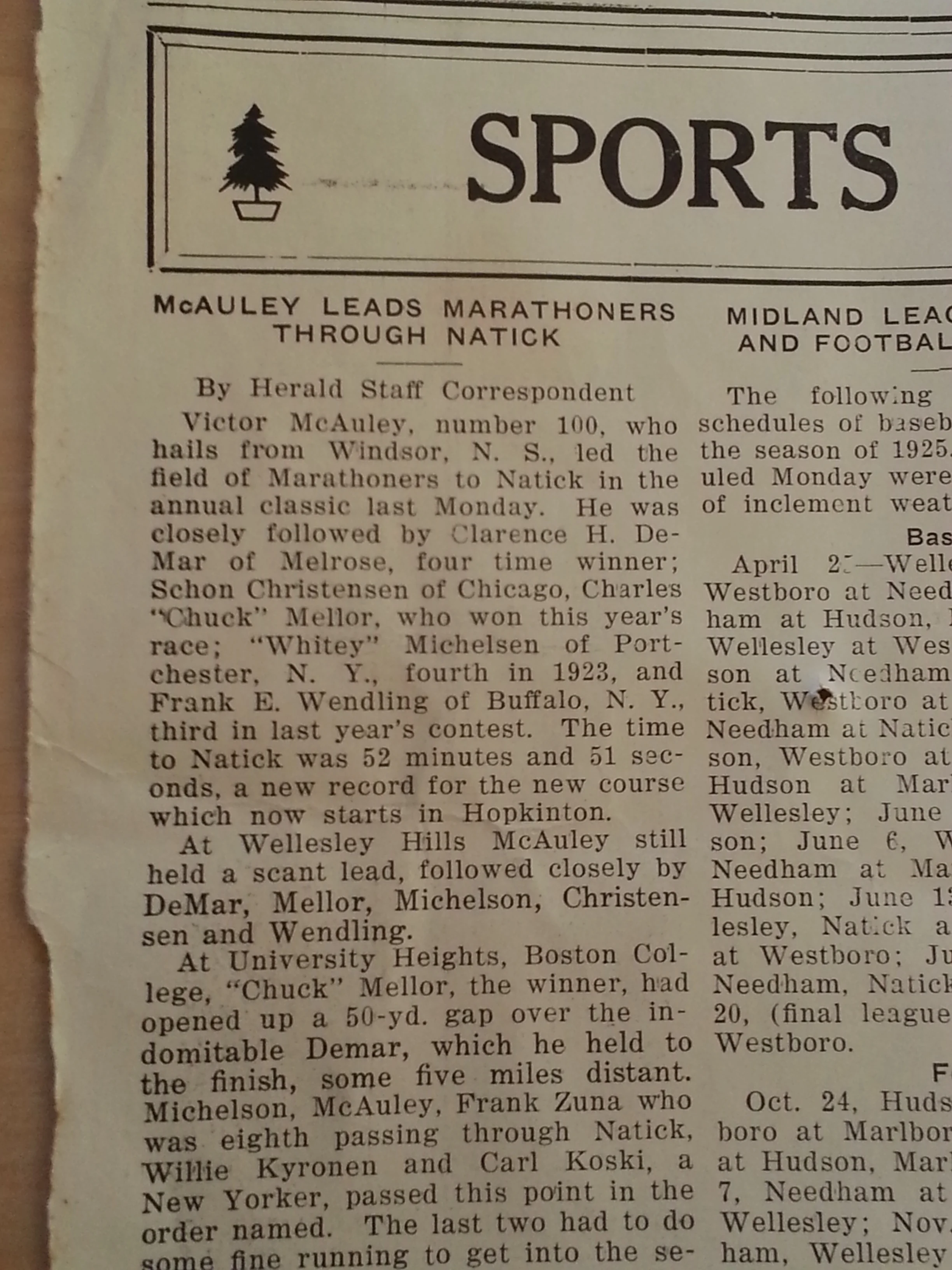 The Natick Herald , April 23, 1925