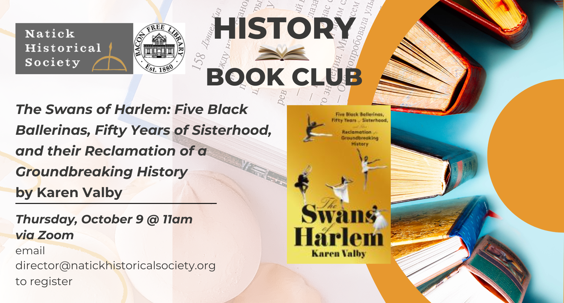 Virtual History Book Club: The Swans of Harlem