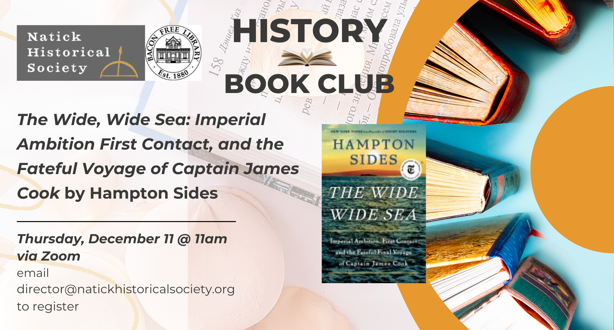 Virtual History Book Club: The Wide, Wide Sea