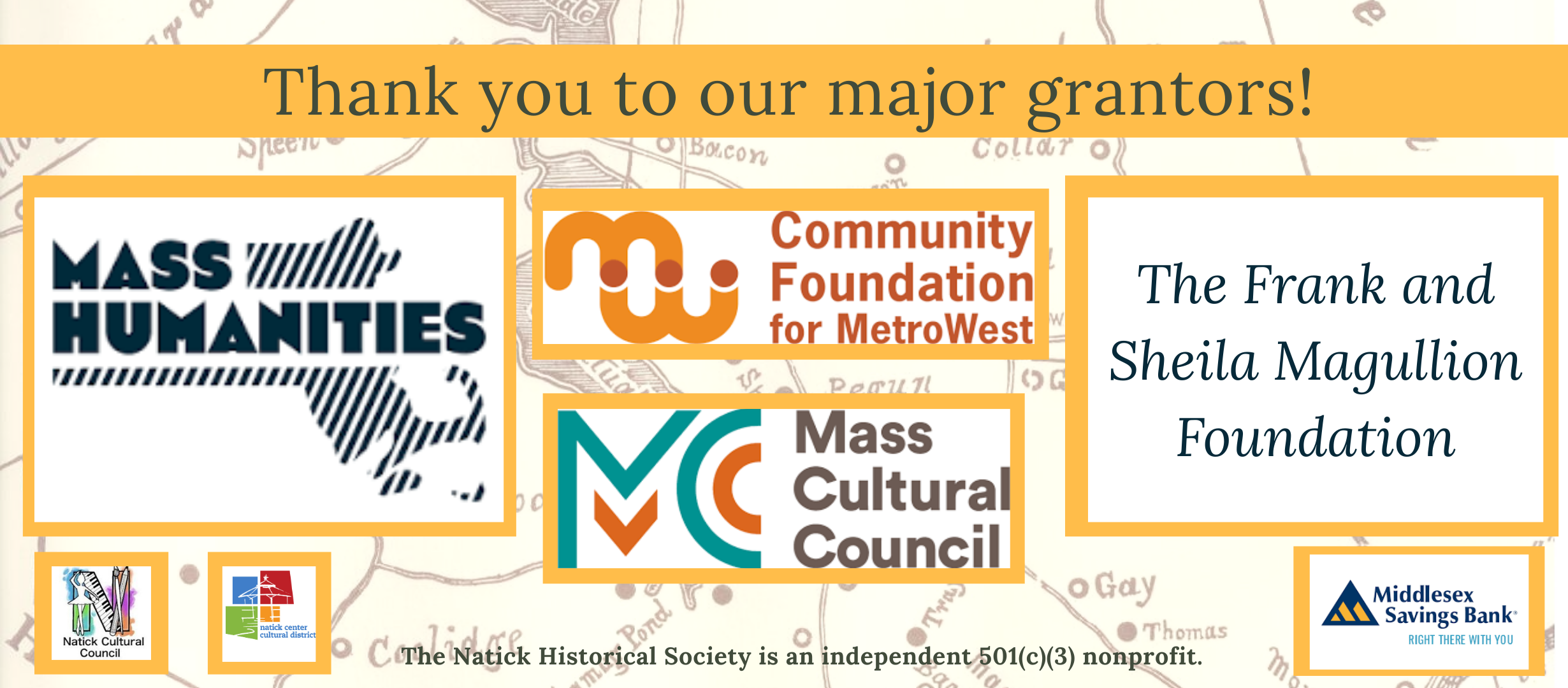 Thank you to our major grantors 2025.png