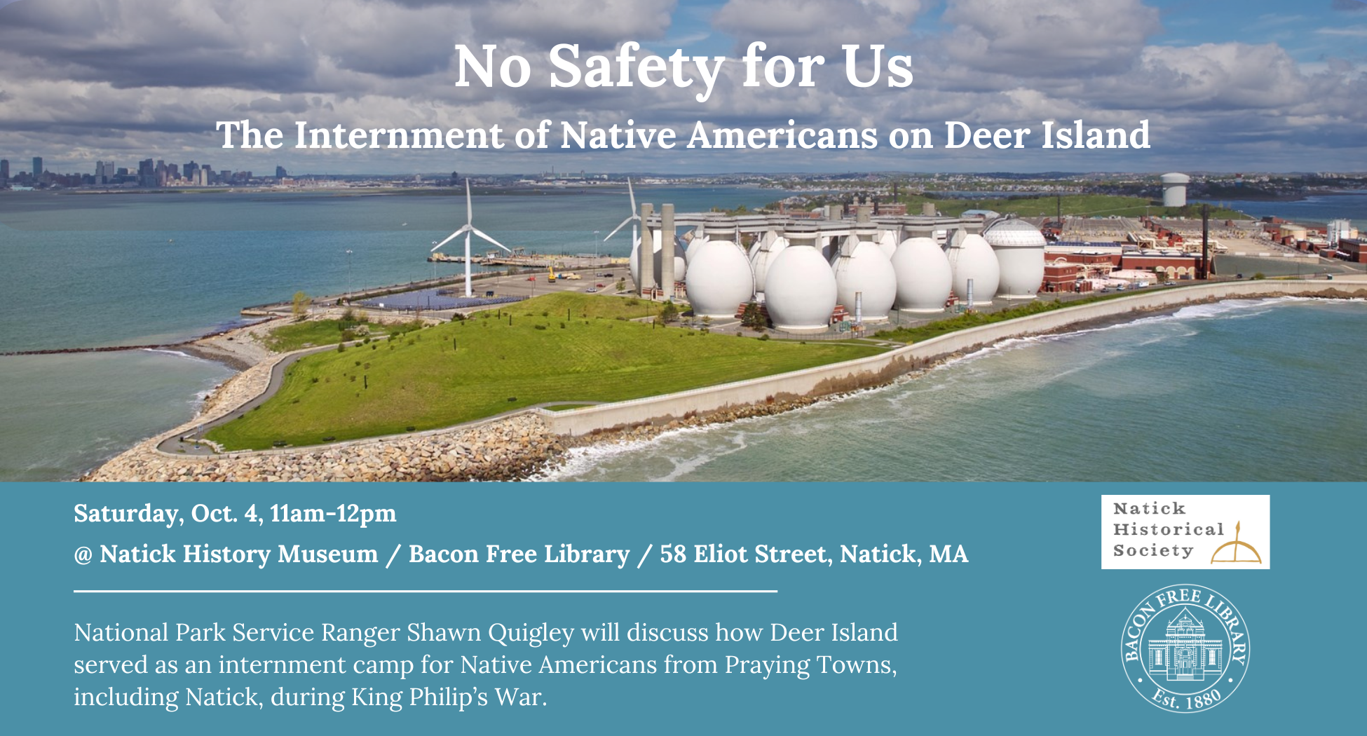 No Safety for Us: The Internment of Native Americans on Deer Island
