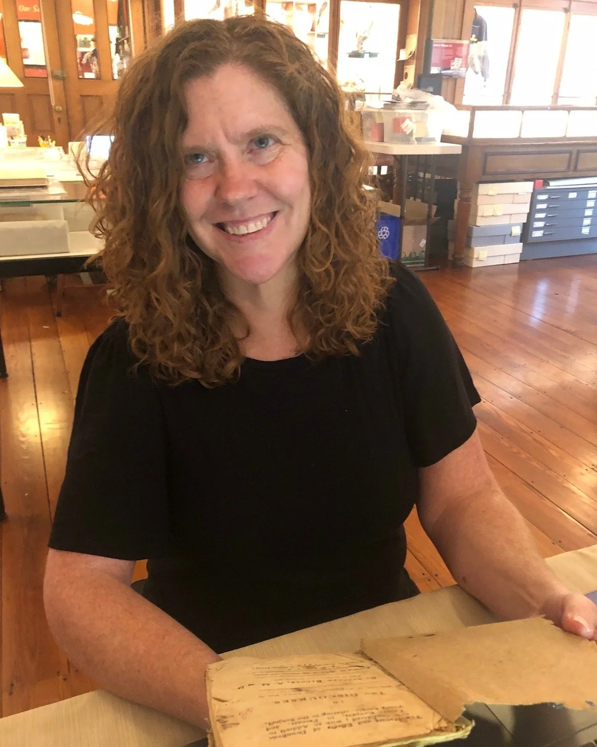 🌻This summer, Heather Walker focused on our Founders Collection, meticulously cataloging over 350 documents as part of our ongoing efforts to preserve and digitize our records for researchers around the world. Returning as the Marg M. Balcom Archiva