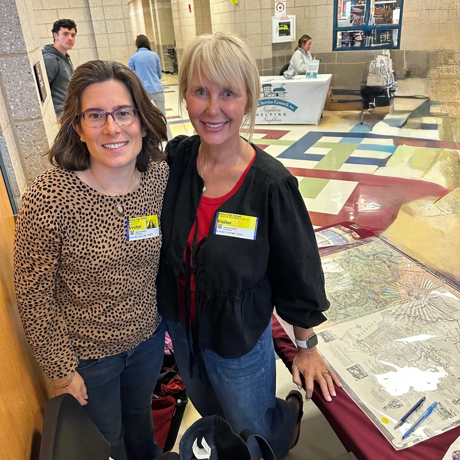 Grateful to be one of many community groups offering volunteer opportunities at Natick High School today. It was energizing talking with students about local history and ways to get involved. Want to help preserve Natick&rsquo;s stories? Reach out!

