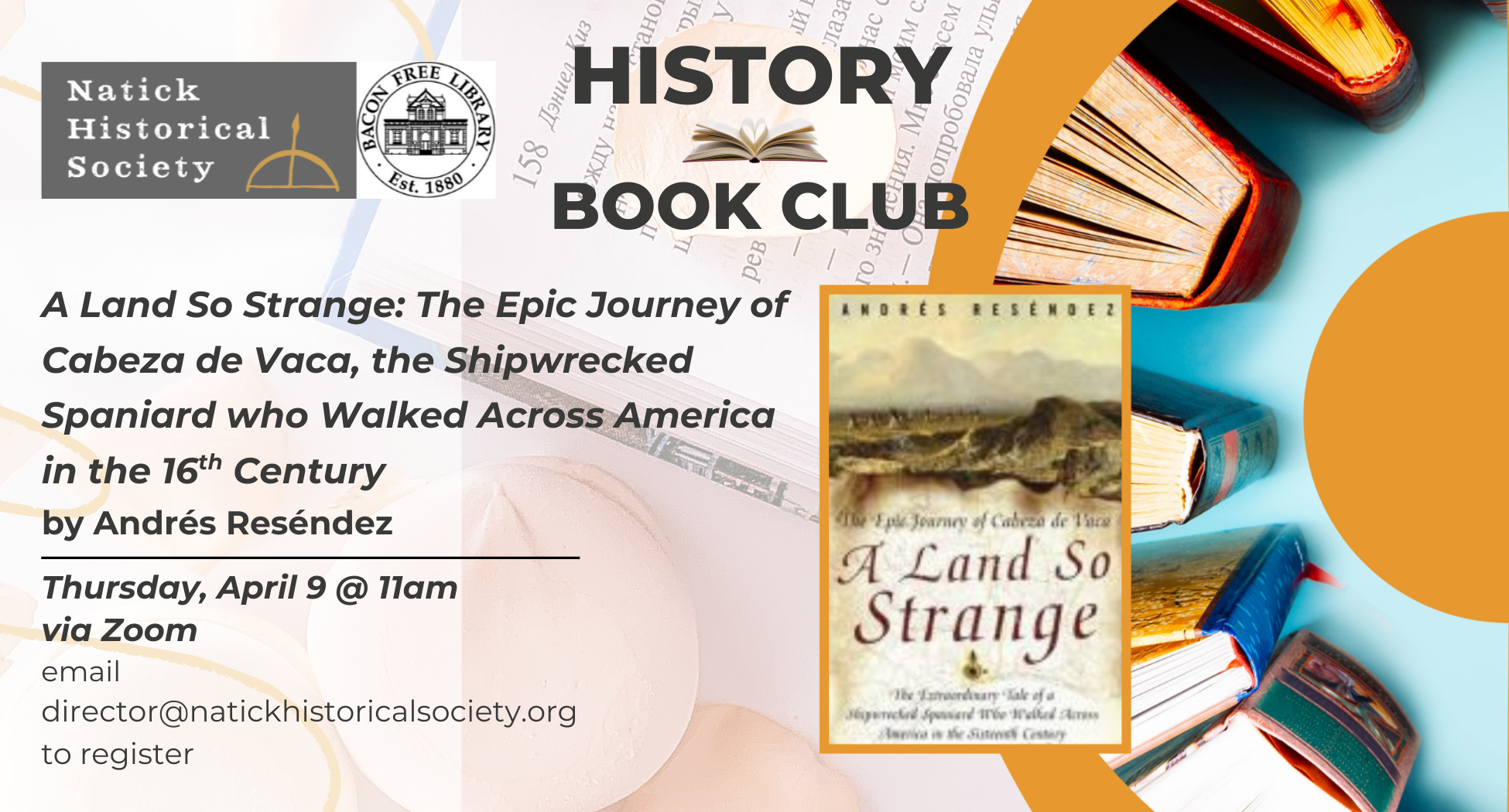 Virtual History Book Club - A Land So Strange