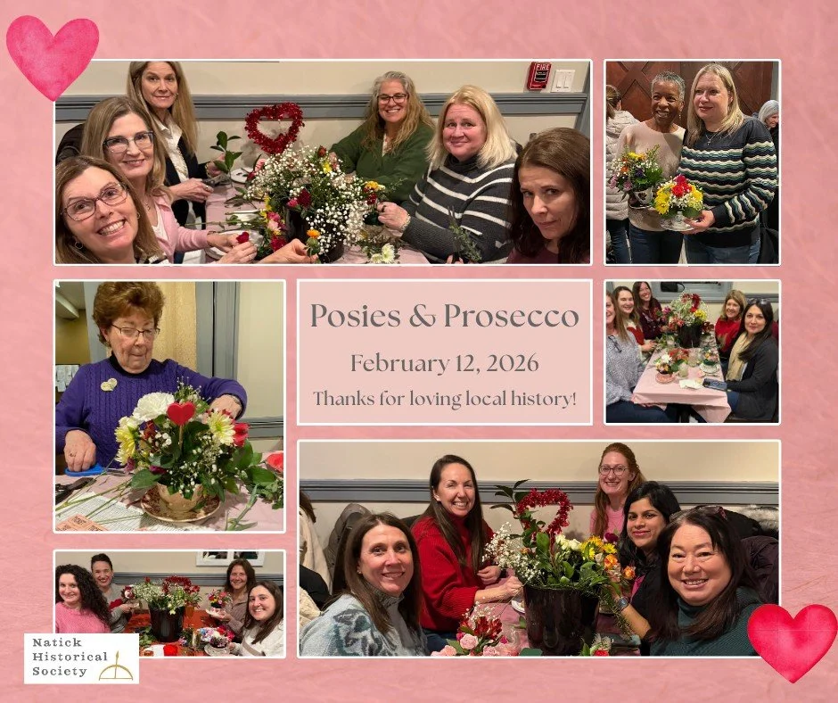 💕🌹🍵Thanks so much to everyone who came out for our Posies &amp; Prosecco Benefit last night @ Morse Tavern. We had so much fun making floral teacup arrangments with you! Happy Valentine's Day to all. 🍵🌹💕
#natickma #localhistory #flowers #galent