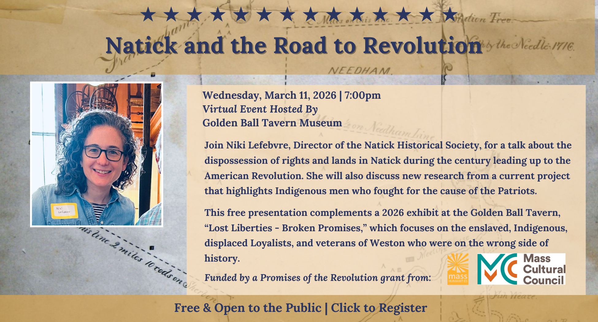 Natick and the Road to Revolution - VIRTUAL