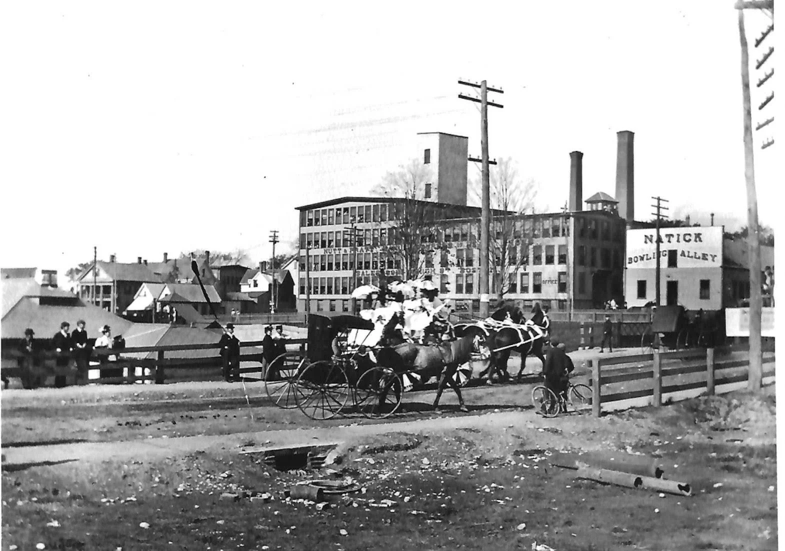 Before Natick was the town we know today, it was a thriving shoe town.

In her history of the industry, Isabelle R. Heinlein describes a town alive with shoemakers, home workshops, and growing factories. She traces Natick&rsquo;s shoe story back to A
