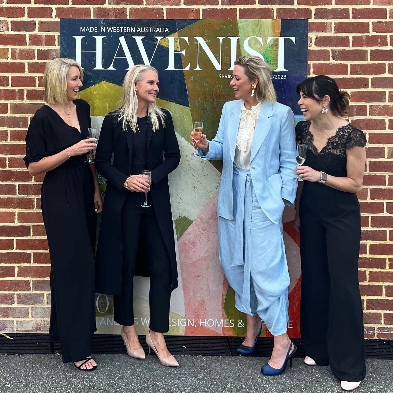 Flashback! Celebrating the Spring/Summer 2022/23 edition of Havenist Magazine with @jody_darcy, @elizabethclarke_ &amp; @__mands__ 

November 2022 @loamaustralia 
@havenist