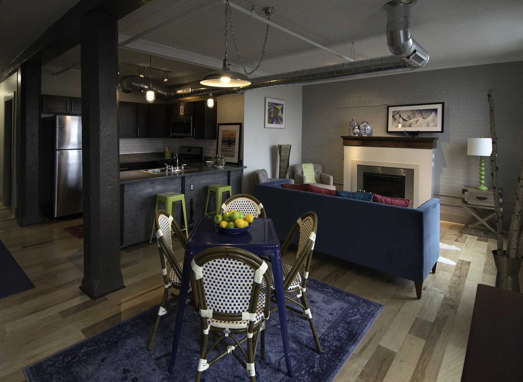 TURNER BROTHERS APARTMENTS ABOVE RU'SPhoto and Staging by Katie Schneider Photography