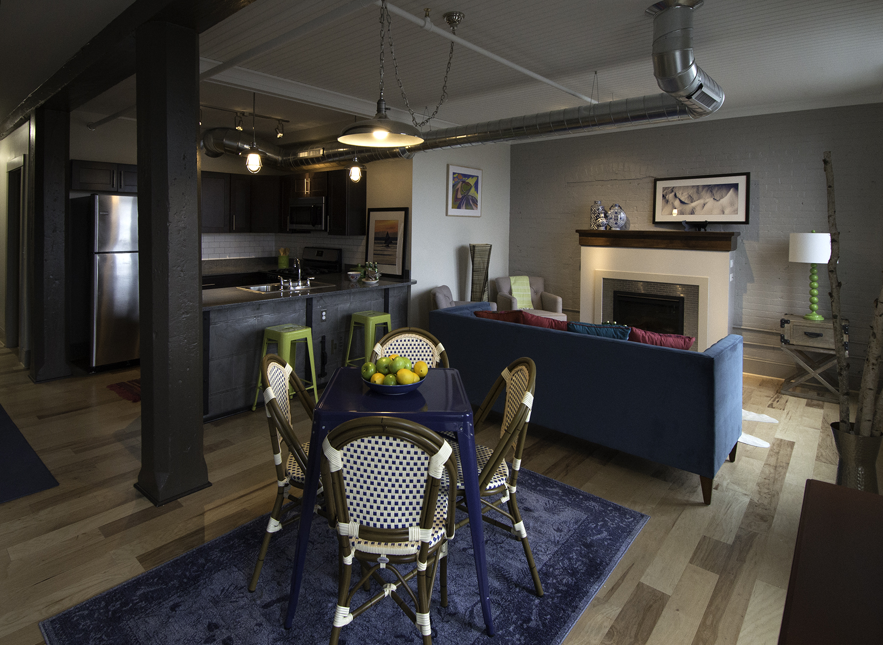 TURNER BROTHERS APARTMENTS ABOVE RU'S Photo and Staging by Katie Schneider Photography