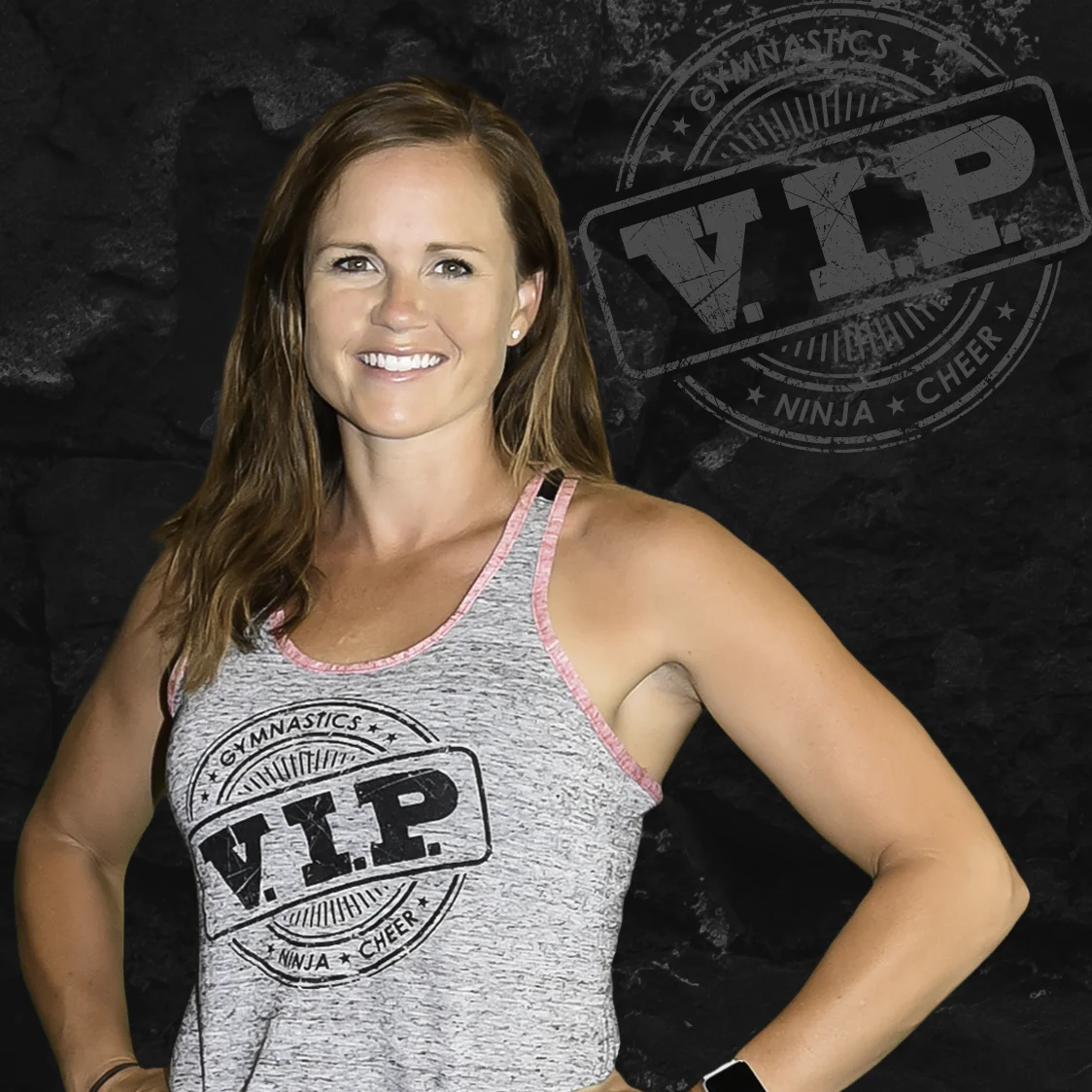 Jamie- Hall of Famers/Hot Shots Coach Qualifications: - 9 years experience in competitive gymnastics - Taught gymnastics and tumbling at a dance studio in high school and in college -USAG Certified Fun Fact: When in college Mrs. Jamie tried out for the show Survivor and made it through 3 rounds before being eliminated. Larger Purpose 4 V.I.P. :