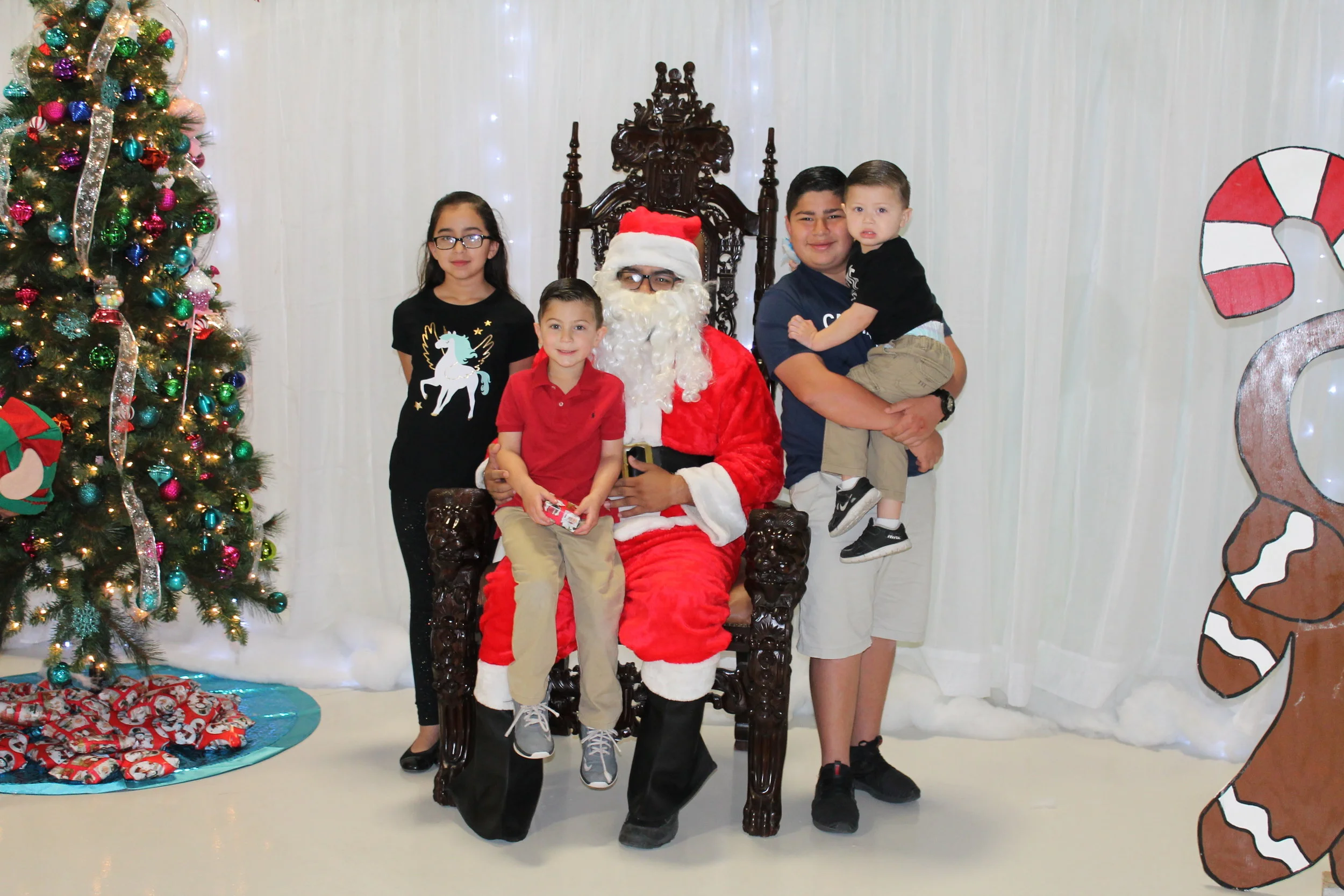 Santa Claus is coming to the Willacy County Safe Room