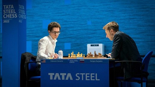 Armageddon. Anish Giri VS Jorden Van Foreest. Tata Steel Masters!! 