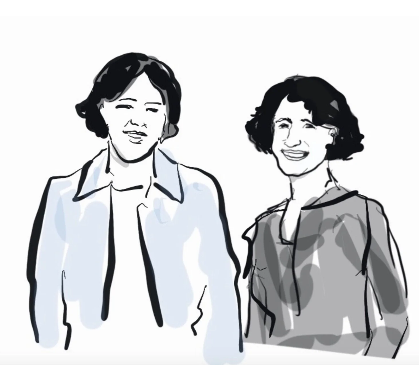 Dahna Goldstein and Alexandra Posen