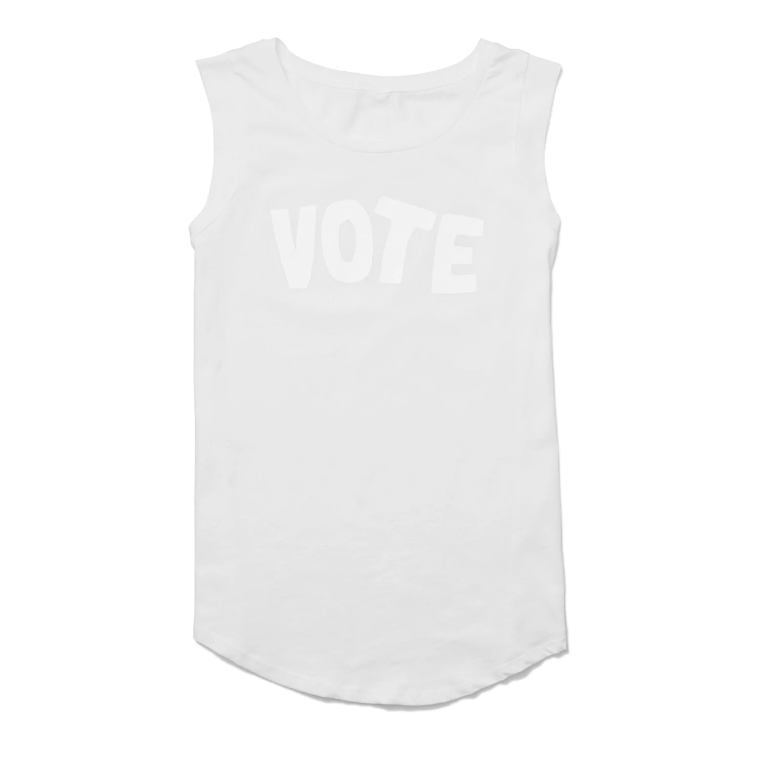 VOTE TANK - white