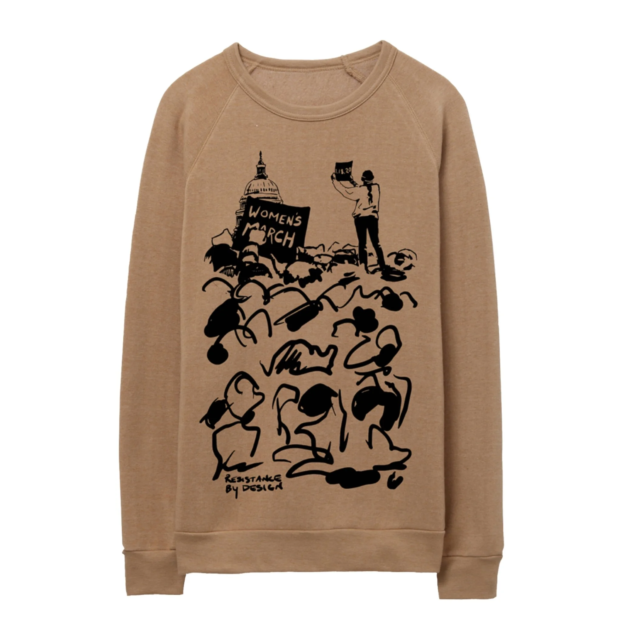 WE WILL MARCH SWEATSHIRT - MAIZE YELLOW