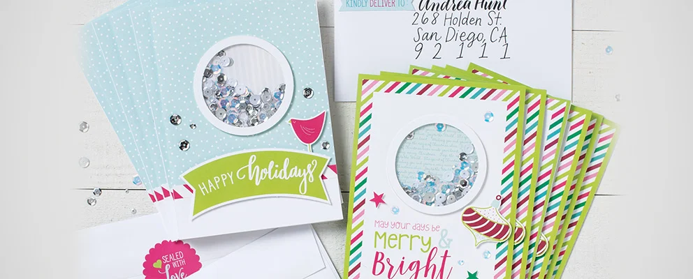 Holiday Shaker Cards!!!