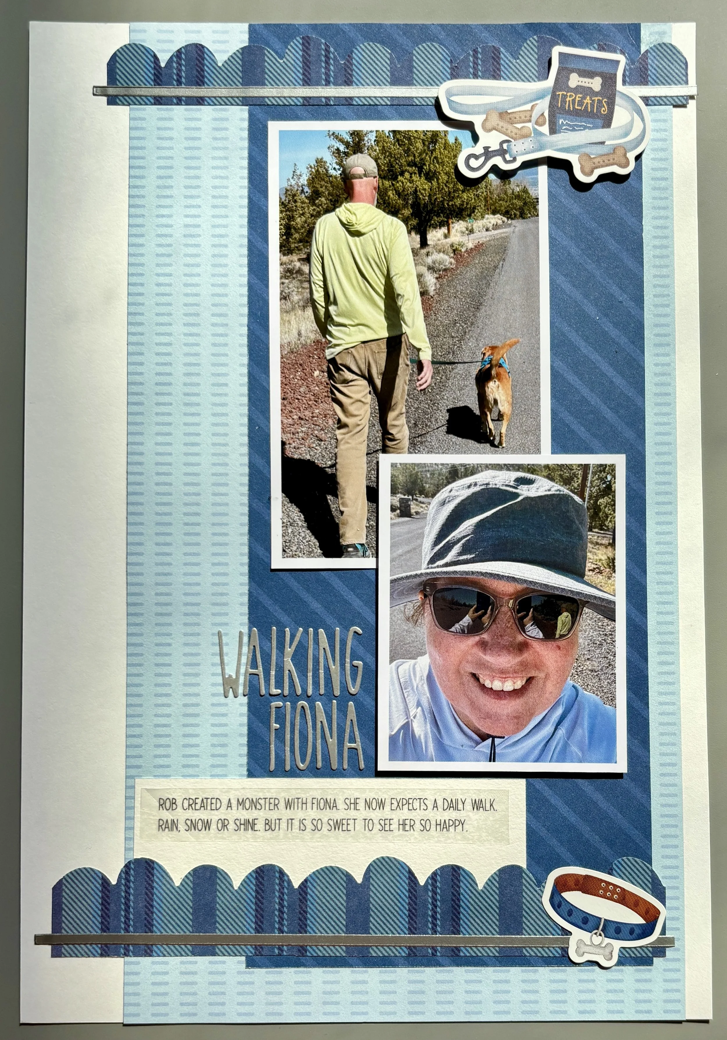 Walking Fiona…