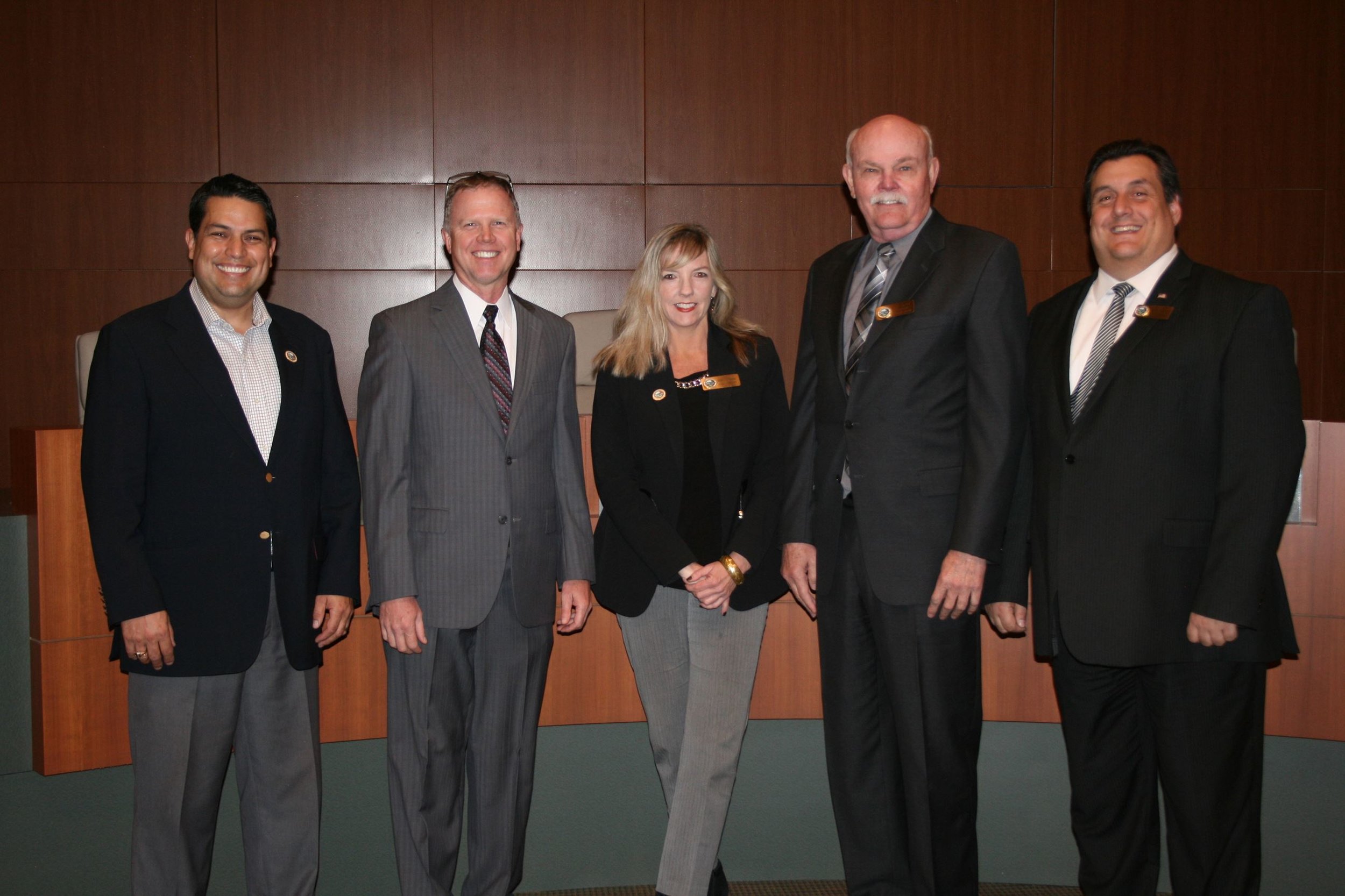 Planning Commission Members(Above) Daniel Robertson, Mark McQuaid, Anne Figueroa, Jim Eakin, John Christopoulos
