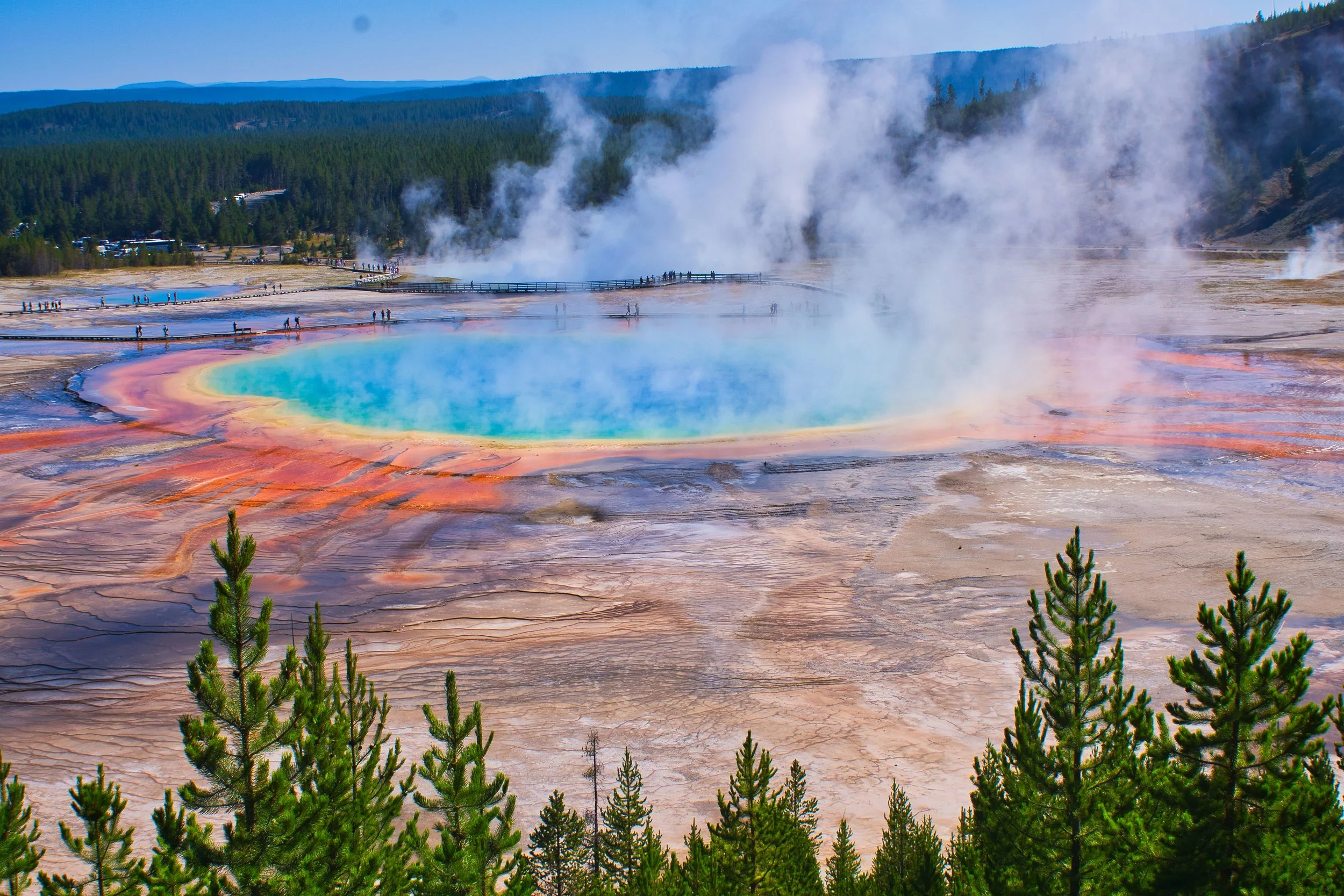 Grand Prismatic Spring, Yellowstone National Park