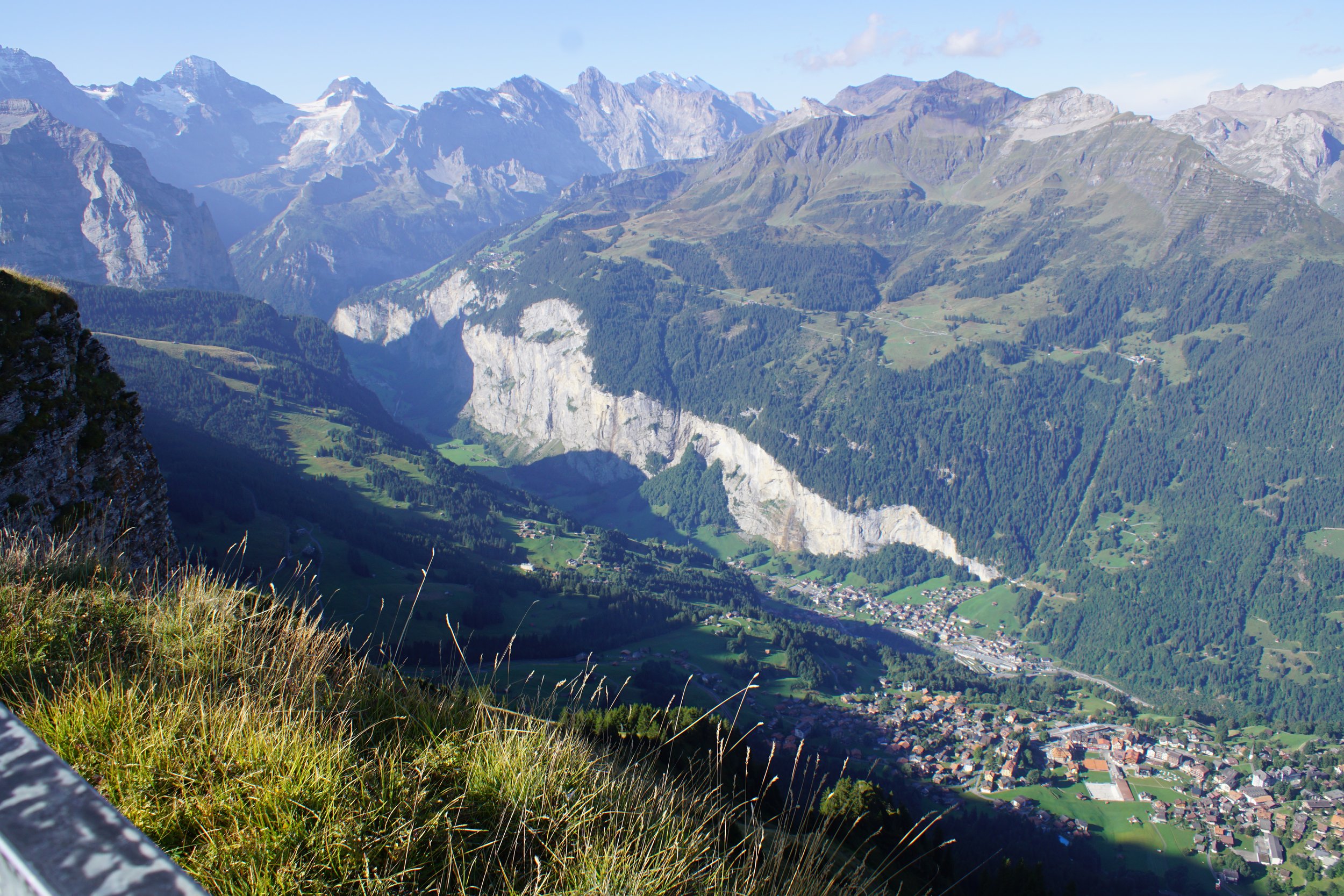 Lauterbrunnen Valley, as seen from Mannlichen